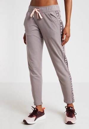 Under Armour Tracksuit bottoms - taupe