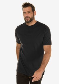 JP1880 RUNDHALSAUSSCHNITT - T-shirt basic - black