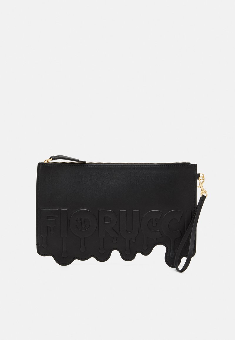 Fiorucci DRIP POUCH UNISEX - Vakarsomiņa - black