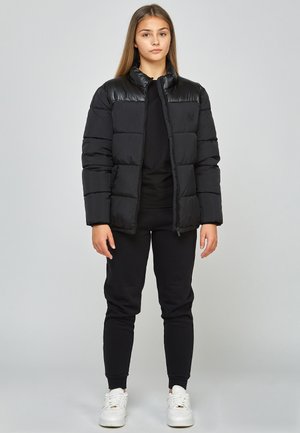 ZIP THROUGH BUBBLE - Veste d'hiver - black