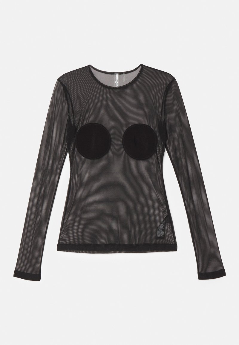 Norma Kamali Longsleeve zwart Norma Kamali Longsleeve zwart