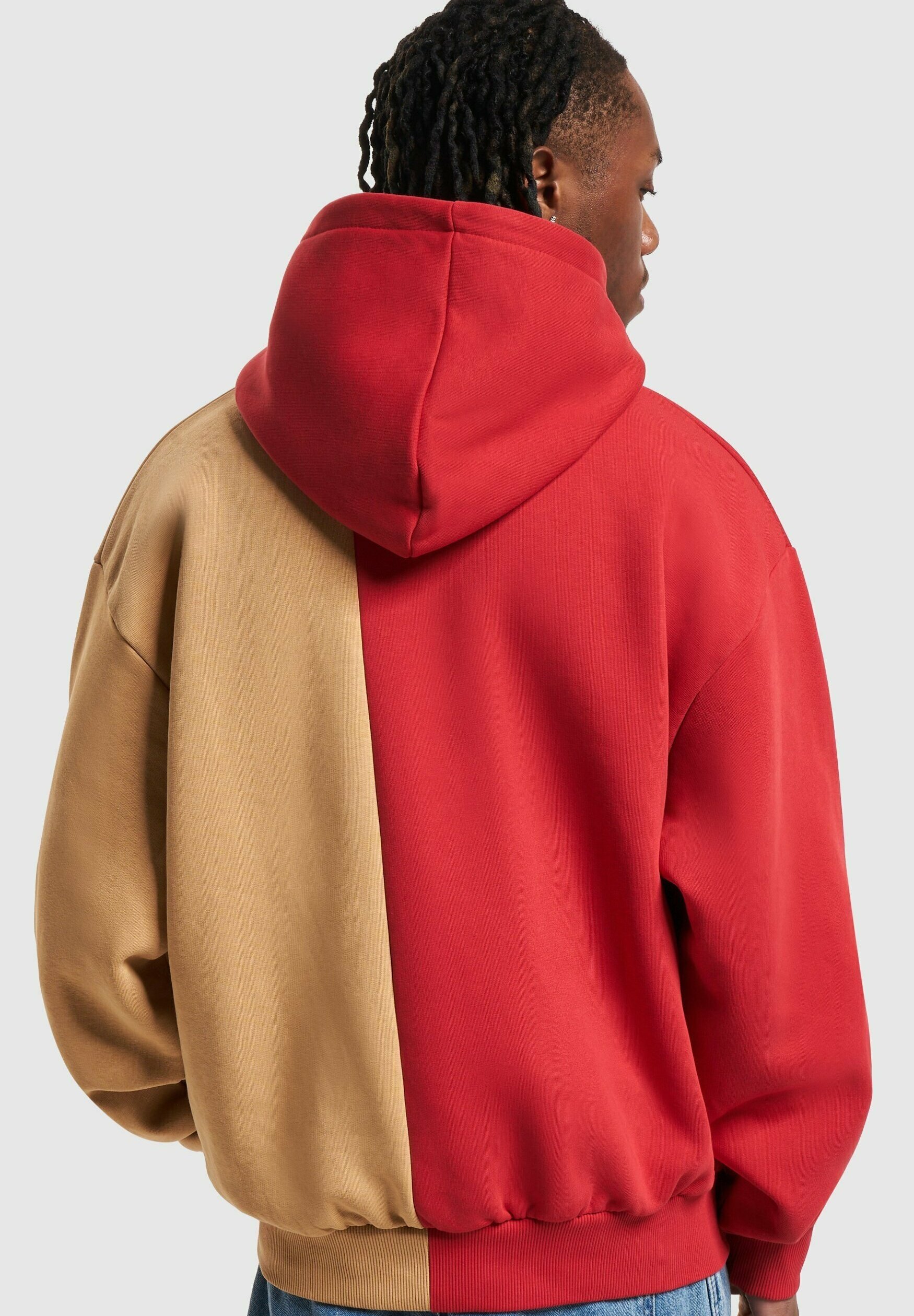 KARL KANI◆カールカナイ レトロ スプリット フーディ[red/sand] KARL KANI◇カールカナイ レトロ スプリット フーディ[red/sand]