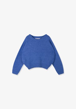 10DAYS, 10DAYS TOPS HAIRY KNIT SWEATER - Pullover - ultramarine