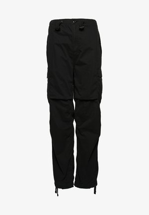 Superdry & Co, PARACHUTE GRIP - Pantalones cargo - black