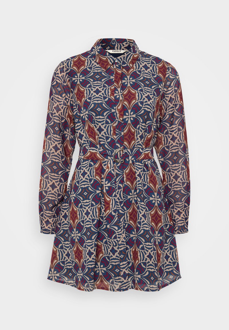 Only Petite Blousejurk blauw