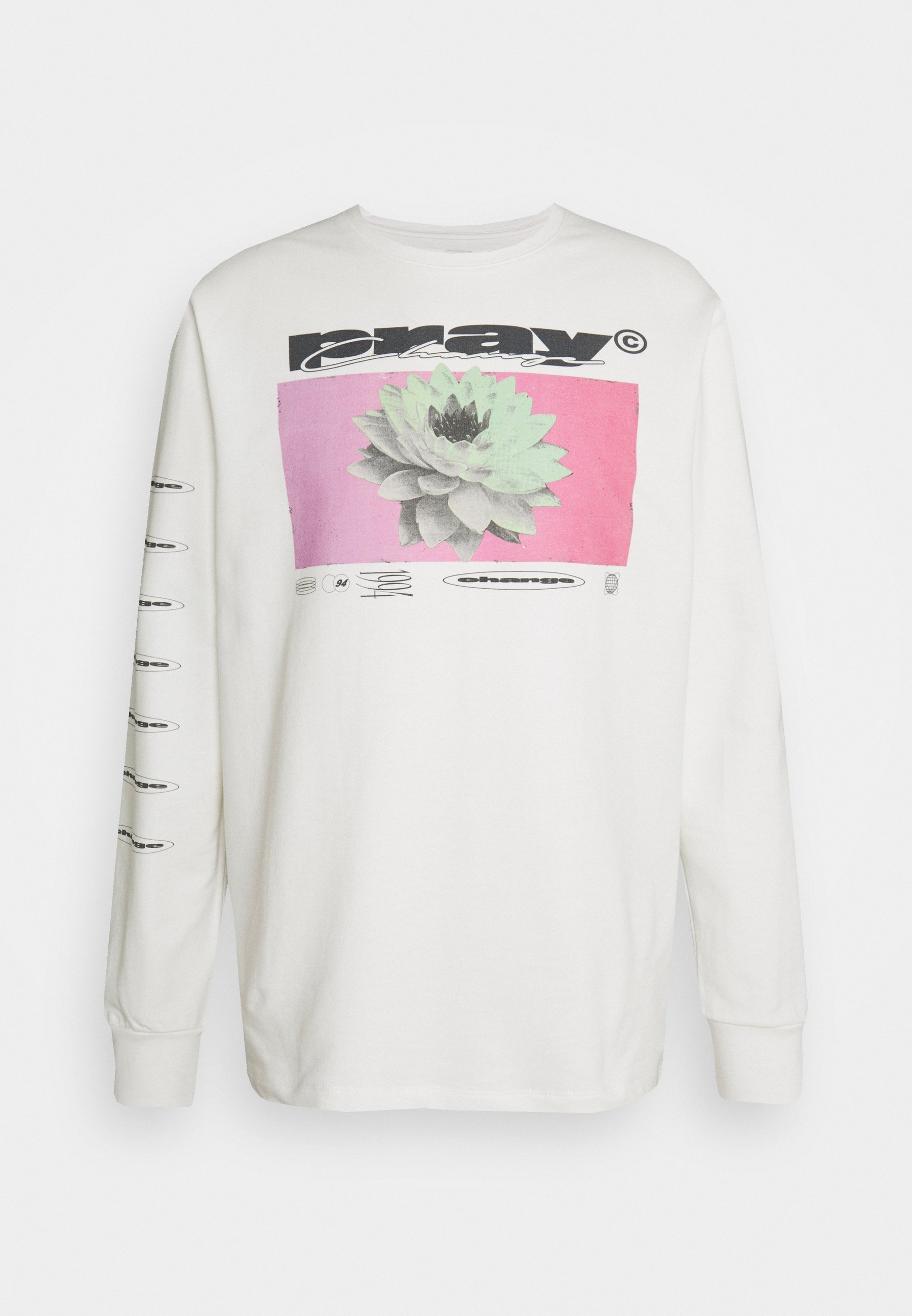 PRAY NICRO LONG SLEEVE UNISEX - Felpa - off white/avorio - Zalando.it