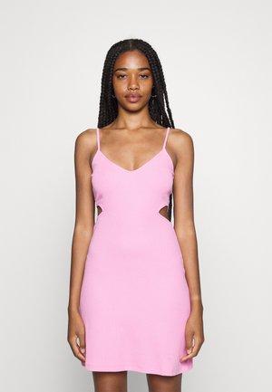 FLARE MINI DRESS  - Kjole - pink