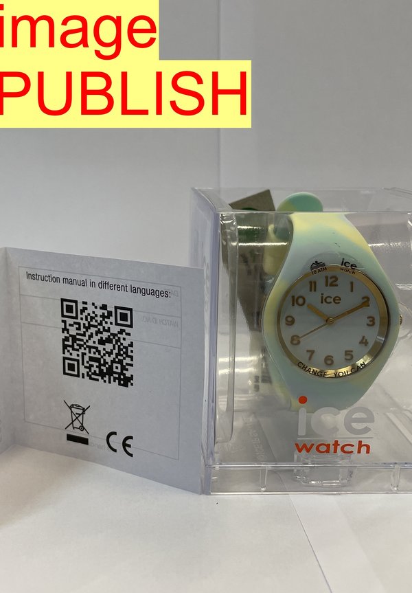 TIE AND DYE – Uhr – fresh mint s