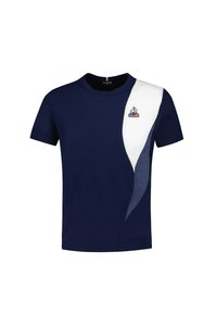 le coq sportif UNISEXE SAISON - Camiseta estampada - navy blue/azul ...