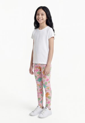 Friboo BASIC 5 PACK  - Tights - pink/lilac/green