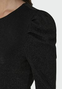 ONLY MIT LANGEN ÄRMELN GLITZER - Hosszú ujjú felső - black