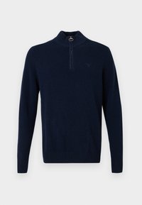 GRANGETOWN HALF ZIP JUMPER - Strickpullover - navy