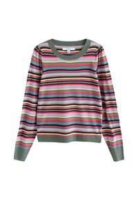Svetrík - multi bright stripe