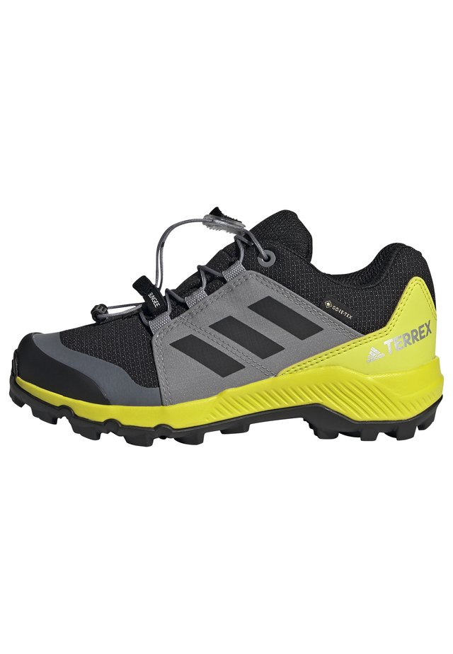 TERREX GTX UNISEX - Hikingschuh - core black/grey three/acid yellow