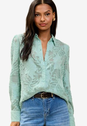 Lipsy Button-down blouse - blue