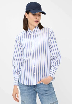 STYLE VIC - Button-down blouse - navy