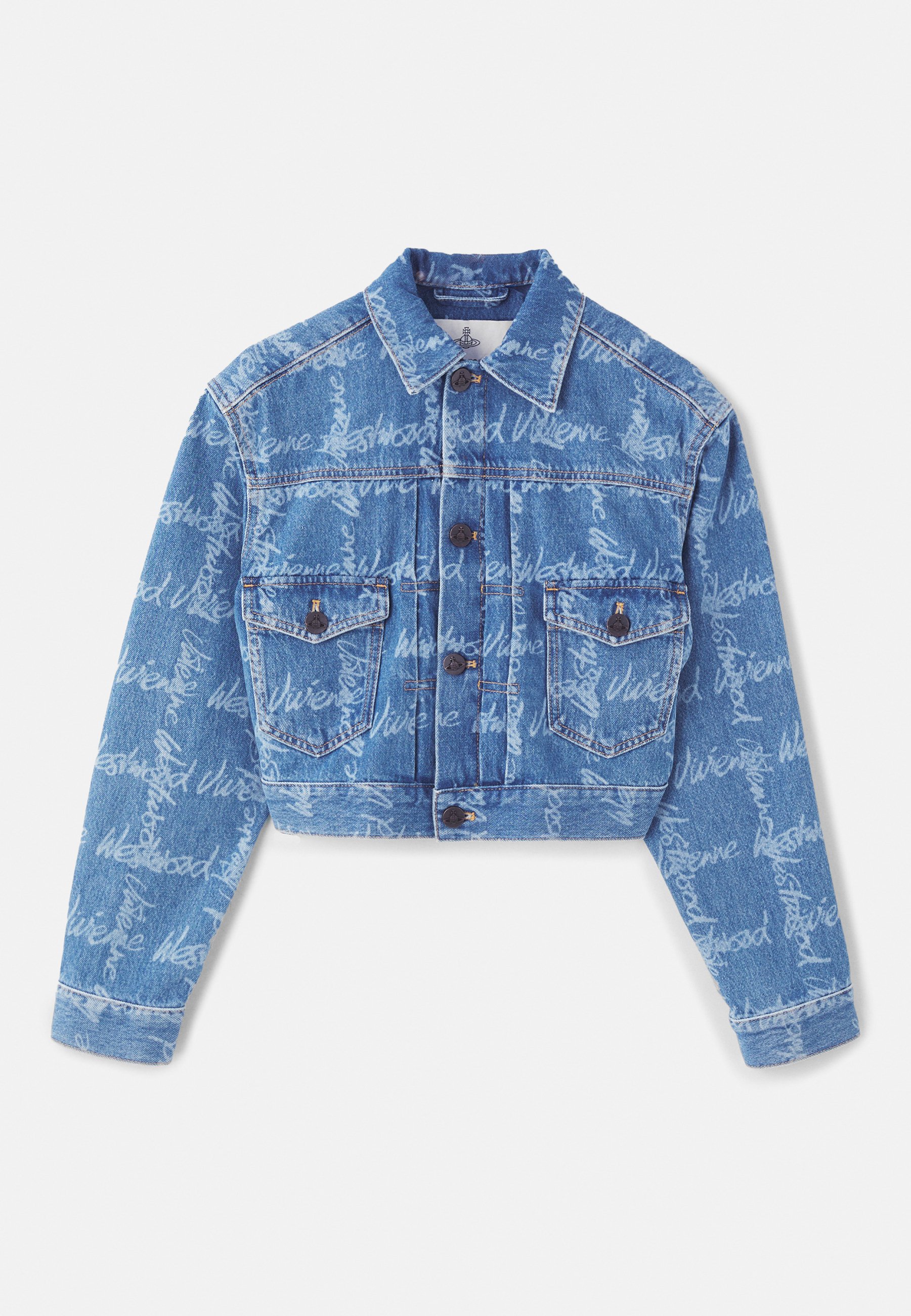 Vivienne Westwood CROPPED MARLENE JACKET - Denim jacket