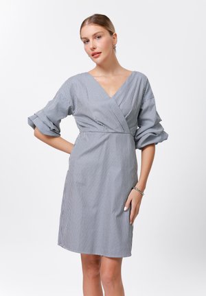 Robe de jour - blue/white