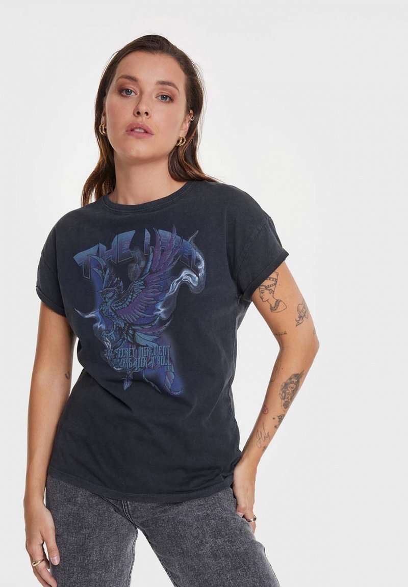 Alix the label PHOENIX TShirt print black/schwarz Zalando.de