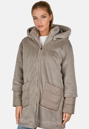 White Label (Rofa Fashion), LONGJACKE - Wintermantel - taupe