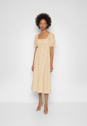 RORY MIDI DRESS - Day dress - yellow