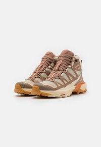 Salomon X ULTRA 360 EDGE MID GTX - Fjellsko - shortbread/raw umber/prairie sunset