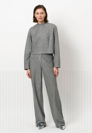 THEREL METALLIC CONSTRUCTED  - Longsleeve - grey