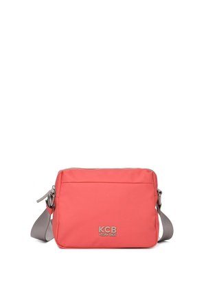 ZIP SMALL - Cross body bag - pink coral