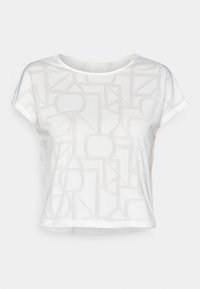 ONPAUB MERLIN ON BAT SHORT TEE - Print T-shirt - cloud dancer