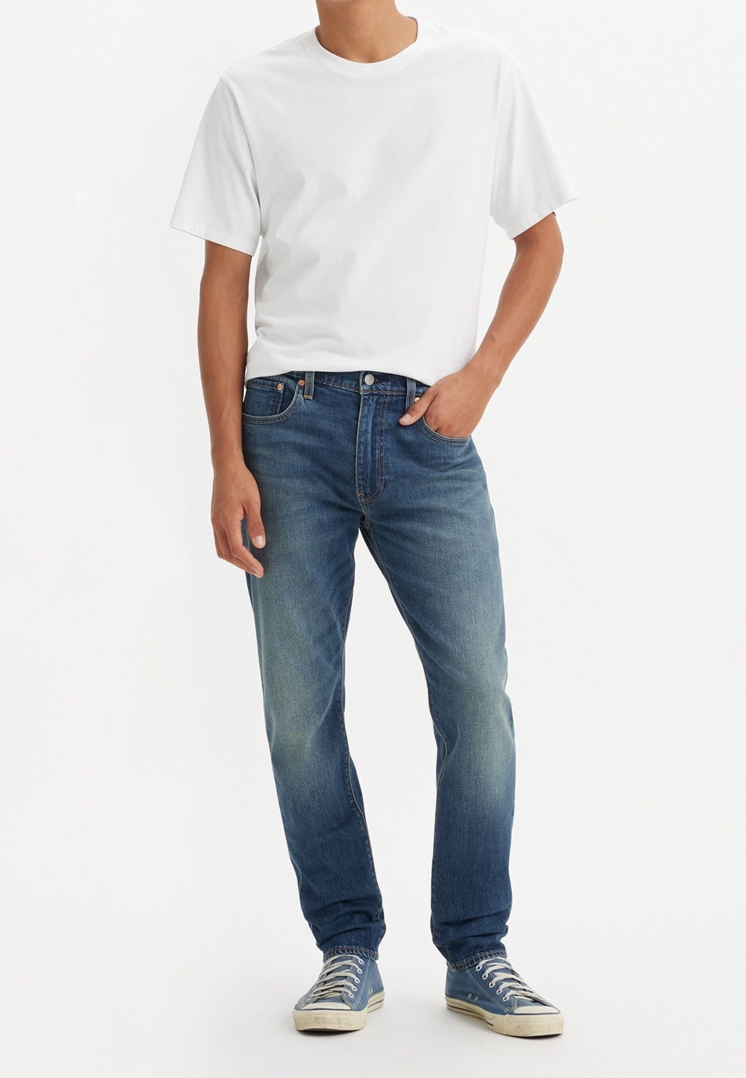 Levi's® Jeans fuselé dark-blue denim/denim bleu foncé (Seconde