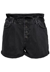ONLCUBA LIFE PAPERBAG DNM NOOS - Short en jean - black denim
