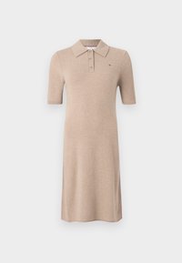 SOFT DRESS - Robe pull - safari heather