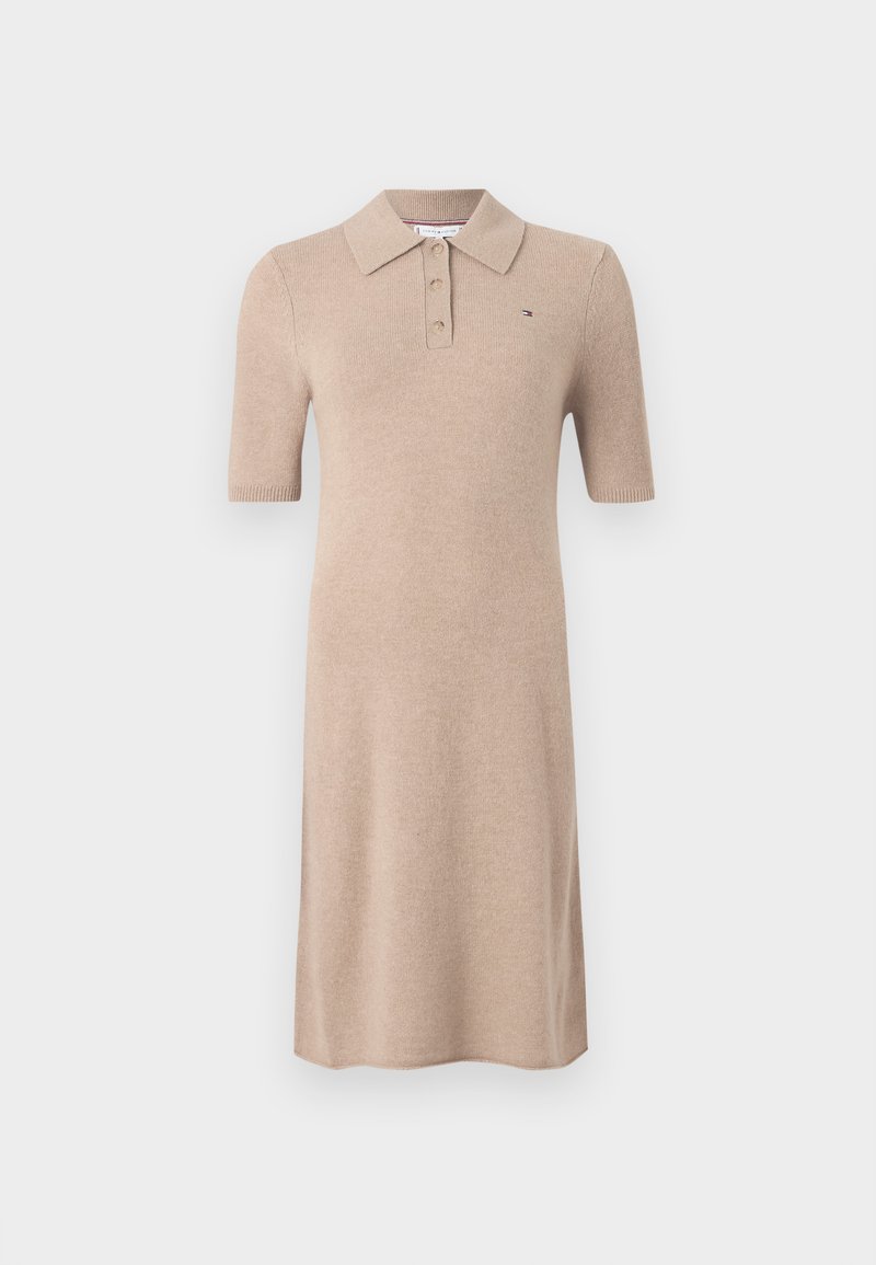 Tommy Hilfiger Gebreide jurk beige