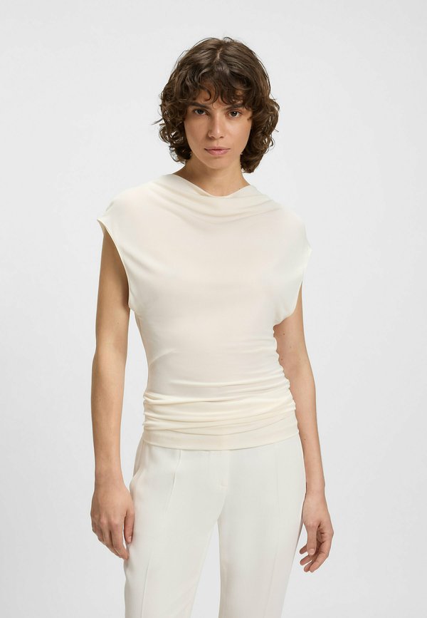 ELAMMA - Basic T-shirt - natural eighteen