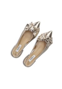 Notre-V Slingback ballerina´s - skrech platino