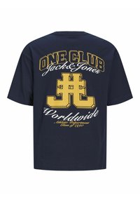 Jack & Jones Junior GEDRUCKT - Triko s potiskem - navy blazer