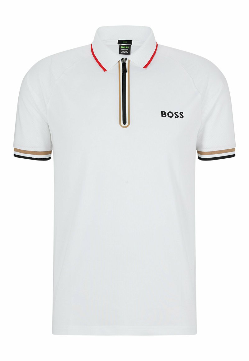 Herren T-Shirts basic | BOSS PHILIX Poloshirt white/weiß - LE90231 Herren T-Shirts basic | BOSS PHILIX Poloshirt white/weiß - LE90231