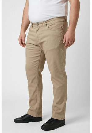 Men Plus COLORJEANS,5-POCKET,REGULARFIT,DEHNBUND,BIS72 - Džíny Slim Fit - sand