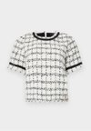 Blouse - black/white