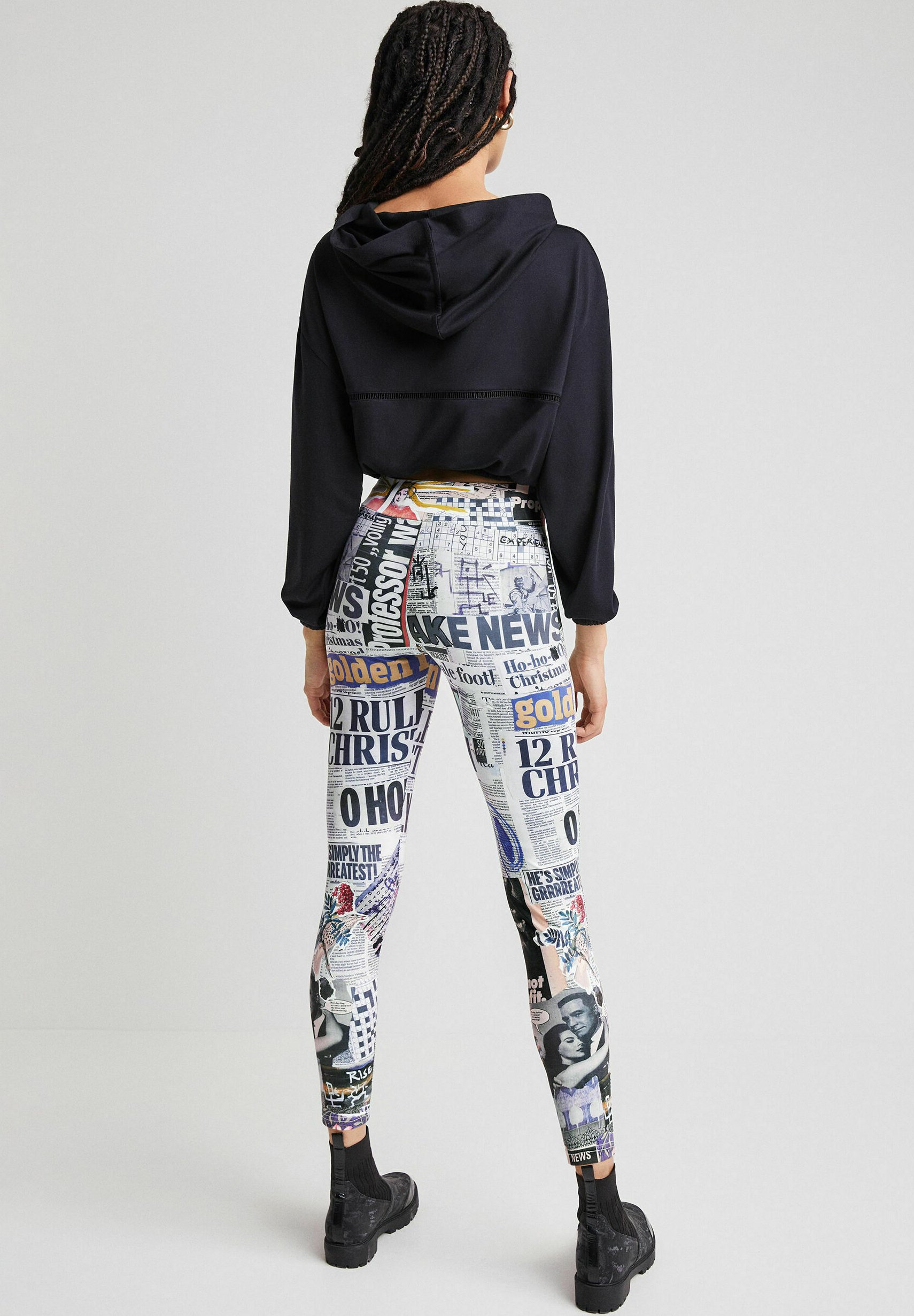 Desigual Leggings - white/bianco - Zalando.it
