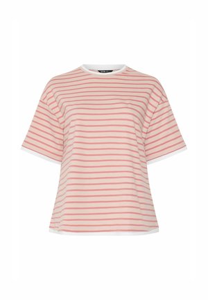 Yours Clothing, PLUS SIZE CASUAL TOPS - T-shirts print - pink