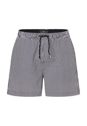 Badeshorts - marine weiß