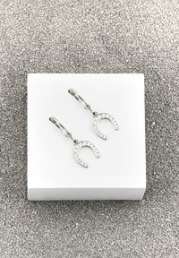 Sofia Milani HORSESHOE - Örhänge - silver coloured