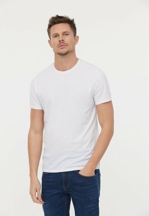 Lee Cooper AREO - T-shirt basique - blanc