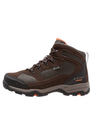 STORM WP - Hiking shoes - dark chocolate/dark taupe/burnt orange