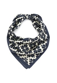 kate spade new york - FLOWER STRIPE - Scarf - squid ink Miniatyrbild 1