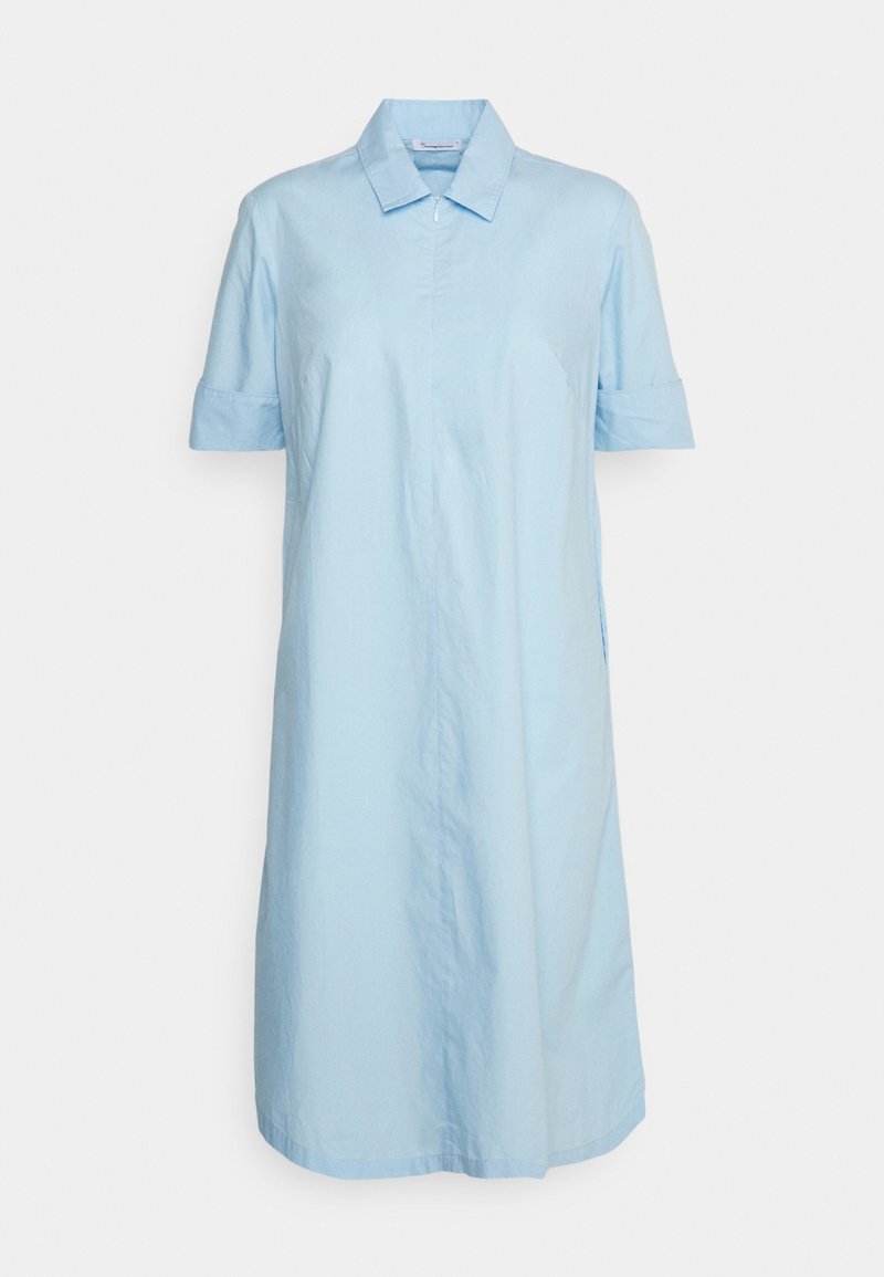 KnowledgeCotton Apparel Blousejurk lichtblauw KnowledgeCotton Apparel Blousejurk lichtblauw