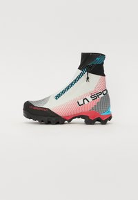 La Sportiva AEQUILIBRIUM SPEED - Mountain shoes - white/hibiscus