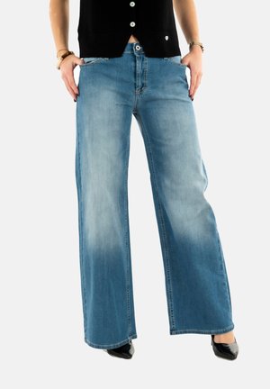 Jeans a zampa - bleu