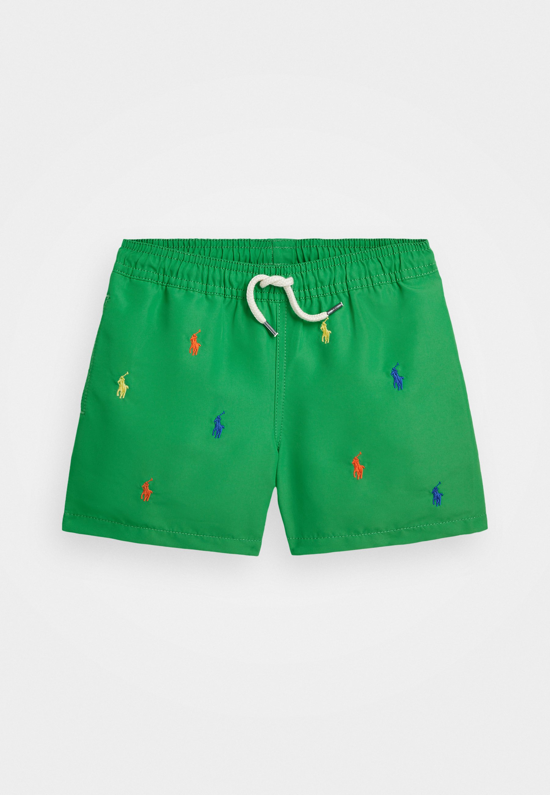 Polo Ralph Lauren Zwembroek Groen Zwembroek Traveler Seersucker Groen